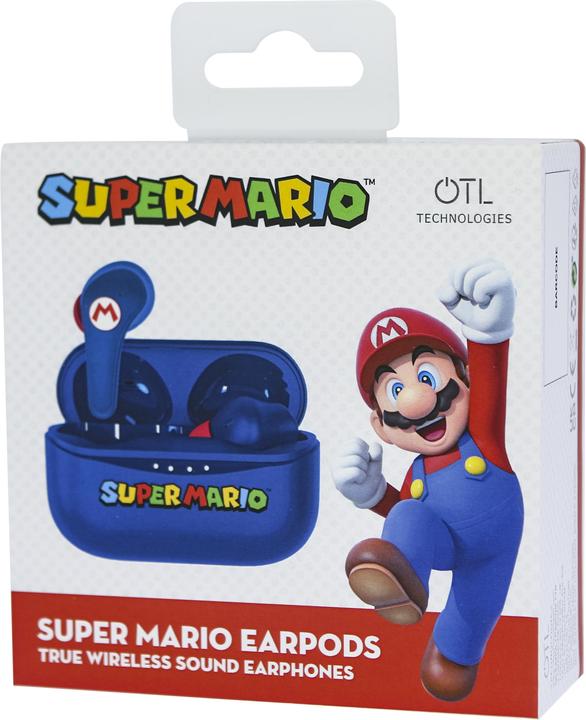 Actual product image GED Cuffie Earpods - OTL - Super Mario (Blue)