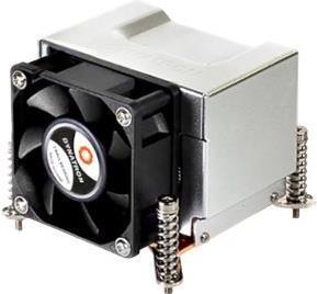 Produktbild Dynatron K21 Intel CPU cooler 2U LGA115x-1200 Copper base and Aluminum Fins and Heat Pipe embedded a (64 mm)