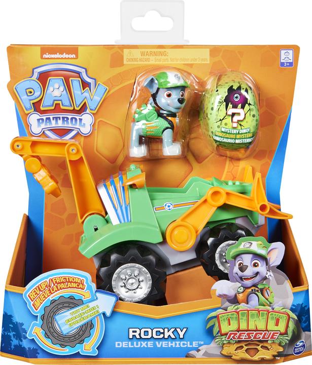 Produktbild Maki Paw Patrol Dino Rescue Luxus-Aufziehfahrzeug von Rocky