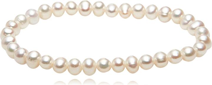 Immagine prodotto Leyda Bracciale Perle Blanche (19 cm, Perle)