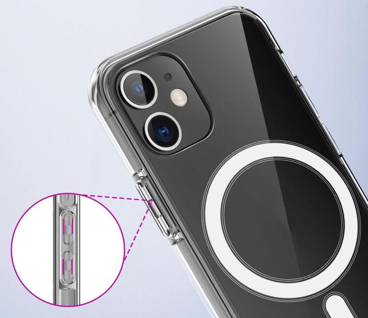 Productafbeelding Screenguard Magnetische Apple iPhone 11 Pro Max Clear Case MagSafe Cover (Apple iPhone 11 Pro Max)