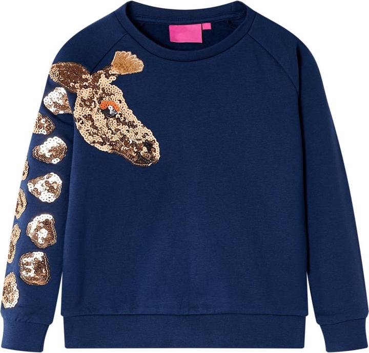 VidaXL Kinder-Sweatshirt Marineblau 92,Material: 95 % Baumwolle. 5 (92)
