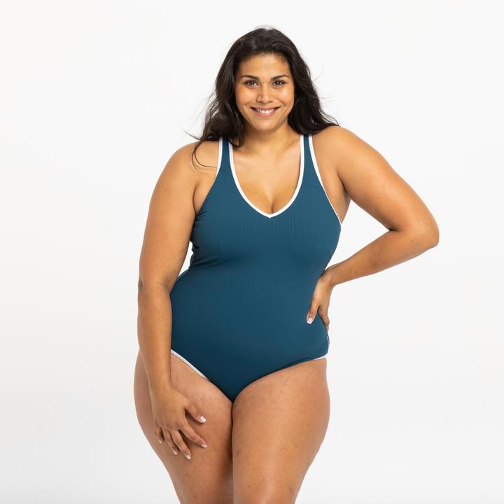 Image du produit Nabaiji Maillot de bain femme Virginia bleu foncé (M/L)