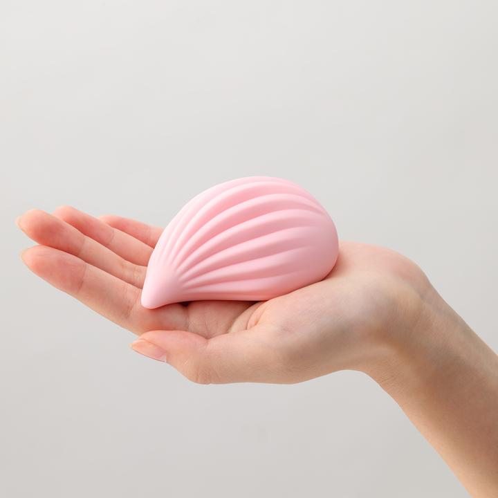 Actual product image Tenga iroha+ kushi by - quiet and very strong vibrator, soft-touch silicone, nadeshiko (pink)