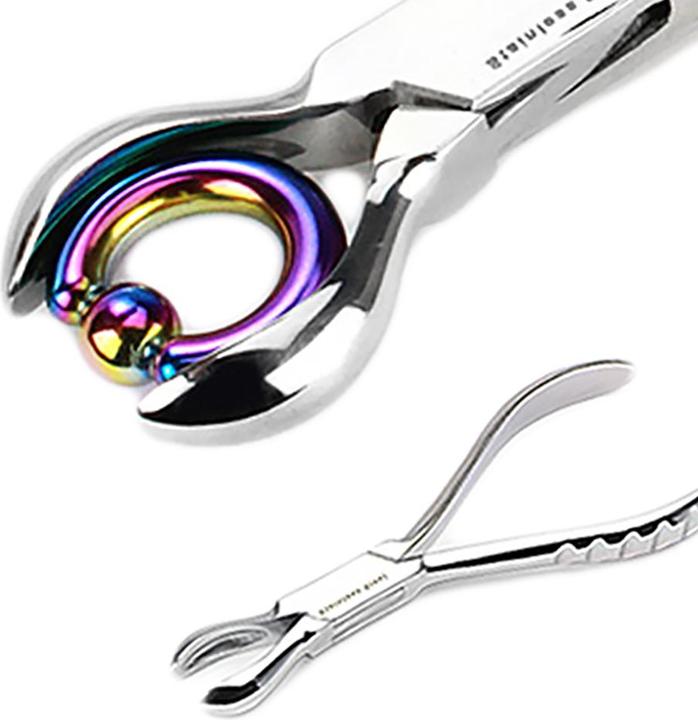 Star Piercing Grosse Ring Schliesszange (ohne Messing, Chirurgenstahl 316L)