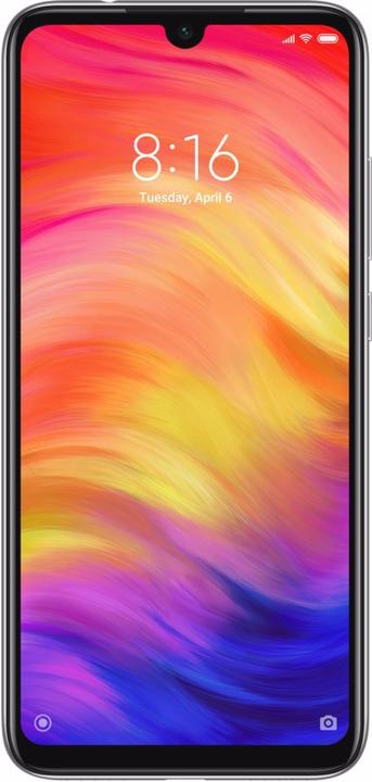 Xiaomi Redmi Note 7 (64 GB, White, 6.26", Hybrid Dual SIM, 48 Mpx, 4G)