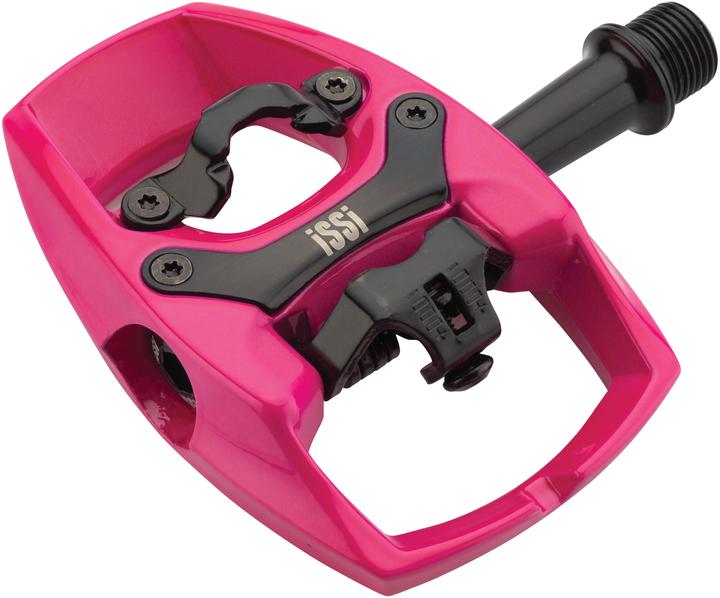 Image du produit iSSi Pédale hybride Flip II SPD pour VTT/Trekking/City (Bearing/Bushing). Pink.