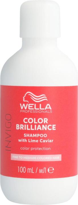 Actual product image Wella Invigo Color Brillance Shampoo Fine to Medium Coloured Hair (100 ml, Liquid shampoo)