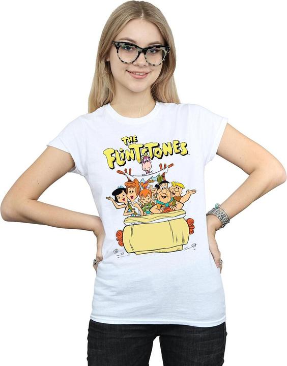 Immagine prodotto The Flintstones The The Ride Maglietta Donna (M)