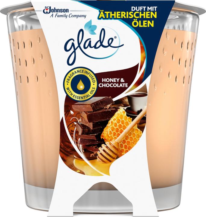 Produktbild Glade Duftkerze Honey & Chocolate