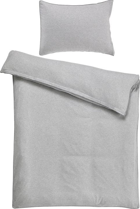 Produktbild Living Home Melange Jersey Streifen (Kopfkissenbezug, 50 x 70 cm)