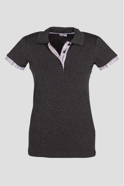 Produktbild Edelvetica Polo Shirt Edelweiss Krageninnenseite & Armabschluss Damen (XL)