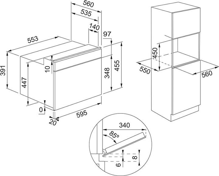 Image du produit Franke Smarter Kompaktbackofen mit Mikrowelle