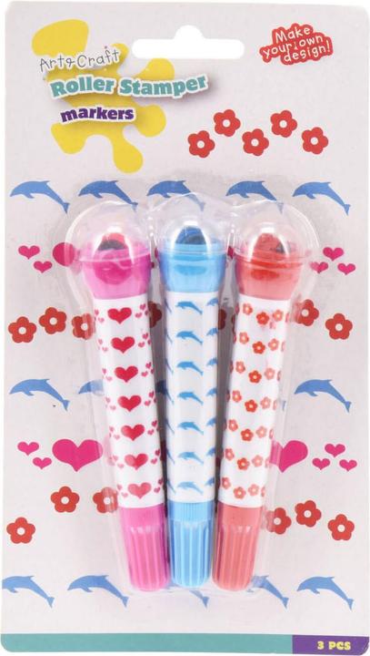 Image du produit Stylo avec tampon, 3 pcs.