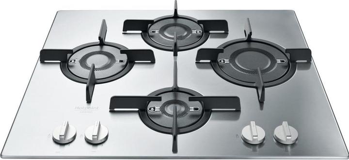 Hotpoint FTGHL 641 D/IX/HA Stainless steel Built-in hob 60 cm Gas 4 burner(s)