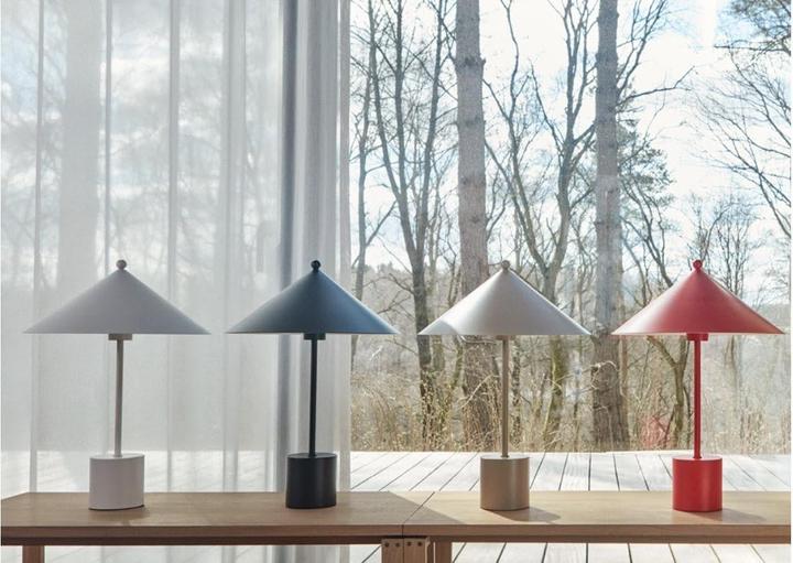Image du produit Oyoy Lampe de table Kasa 50 cm, bleu (0 lm, E14)