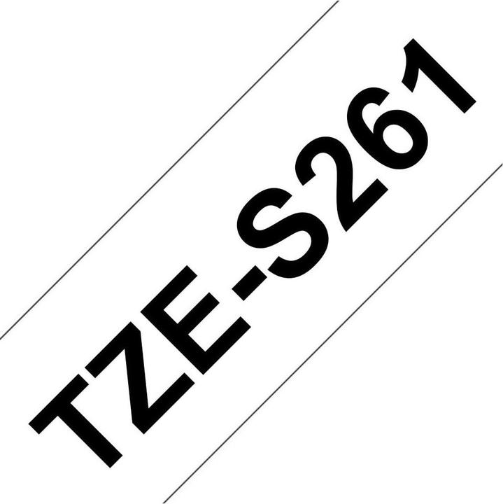 Produktbild Brother Tze-S261 (3.60 cm, Schwarz, Weiss)