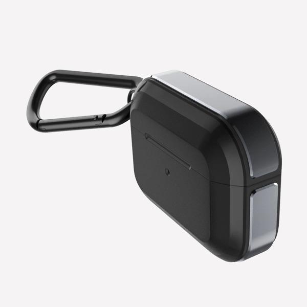 Image du produit Raptic - Airpods Pro 1. + 2. Gen. Carcasa Trek Defense Case schwarz (Sac pour écouteurs)