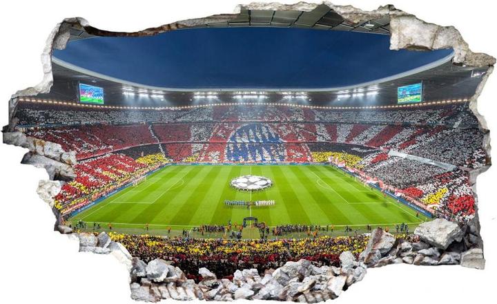 Produktbild FC Bayern München 3D FCB Stadion Immer weiter (100 x 61 cm)
