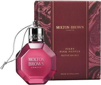 Molton Brown Fiery Pink Pepper Festive Bauble Bath And Shower Gel 75 Ml (Körperpflegeset)