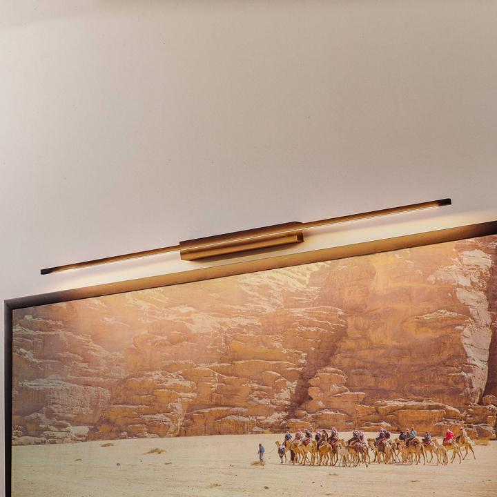 Image du produit Lucande ROTHFELS Rothfels Tolu LED lampe à tableau, noir, 138 cm (3000 lm)