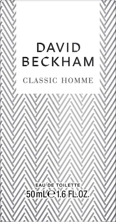 Actual product image David Beckham Classic Homme (Eau de toilette, 50 ml)
