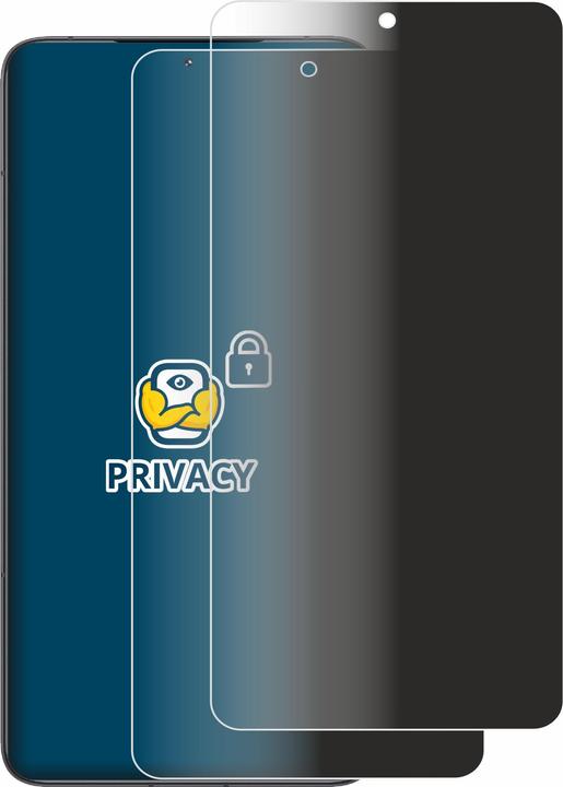 Produktbild BROTECT Sichtschutzfolie Anti-Spy Privacy Folie Blaulicht-Schutz (2 Stück, Xiaomi Poco F6 Pro)