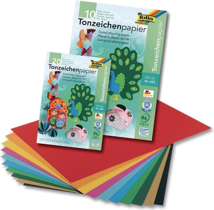 Actual product image Folia Clay paper (130 g/m², 20 x)