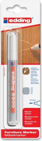 Image du produit Edding Marqueur de meuble 8900 gris (Gris, 2 mm, 1 x)