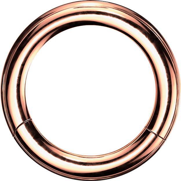 Produktbild Star Piercing Segmentring klappbar rosegold (ohne Messing, Chirurgenstahl 316L)