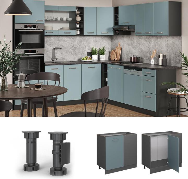 Produktbild Vicco Eckunterschrank R-Line (86 x 60 x 81.5 cm)