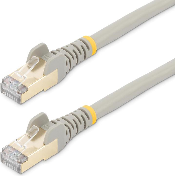 Actual product image StarTech Patch Cable Cat6a 2m Grey (STP, CAT6a, 2 m)