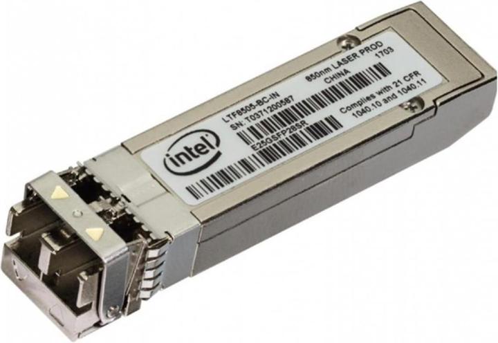 Actual product image Intel SFP28 Module E25GSFP28SRX