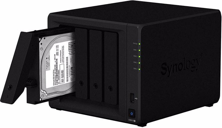 Image du produit Synology NAS DiskStation DS918+ 4-bay WD Red incl. EW201, 24 TB