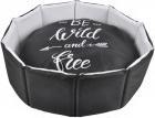 Lola Toys wild & free oxford round basket ø48*15cm wordi (Catmint toy)