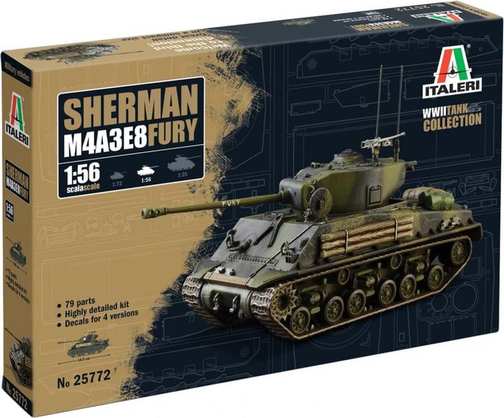 Image du produit 1:56 Sherman M4A3E8 Fury