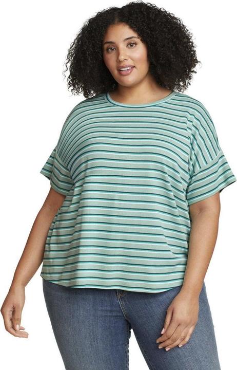 Eddie Bauer Favorite TShirt Überschnittene Schulter kurzärmlig (XXL)