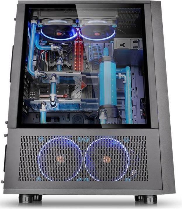 Actual product image Thermaltake Core X71 Tempered Glass Edition (mATX, Mini-ITX, ATX)