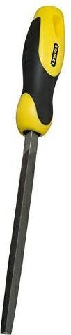 Actual product image Stanley Triangular file with handle, cut 1, 200 mm (Slash 1, 320 mm)