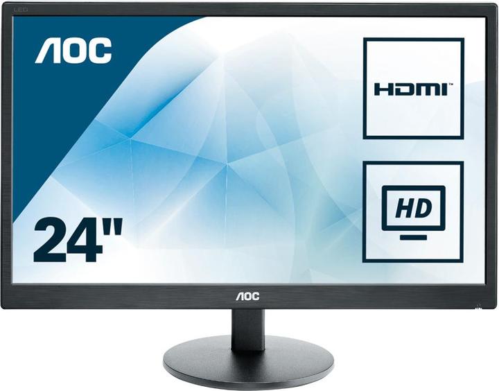 Actual product image AOC E2470swhe (1920 x 1080 pixels, 24")