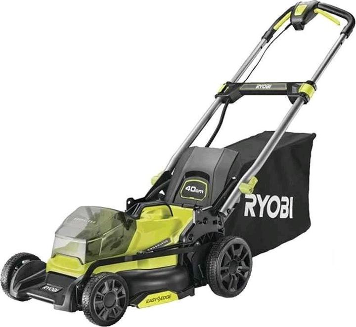 Actual product image Ryobi Cordless lawn mower2x18V4Ah, cutting width 40 cm (Rechargeable battery operated)