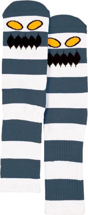 Actual product image Toy Machine Monster Big Stripe Socks (One size)