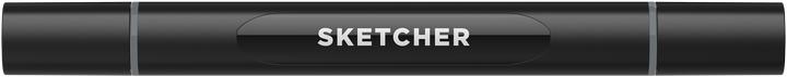 Actual product image Molotow Sketcher Marker brush + chisel (neutral grey 4, 1 x)