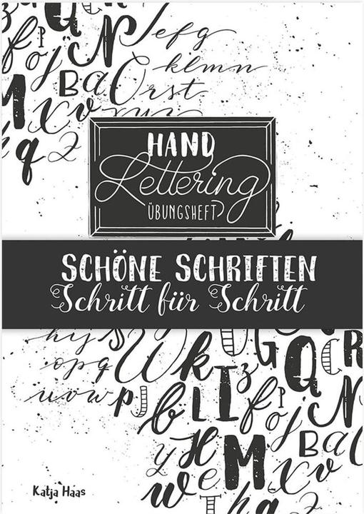 Actual product image Handlettering Übungsheft (German, Katja Haas, 2017)