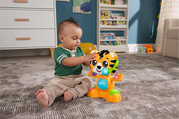 Actual product image Fisher-Price Beat Bande Learn & Dance Tiger Justin (D) (German)