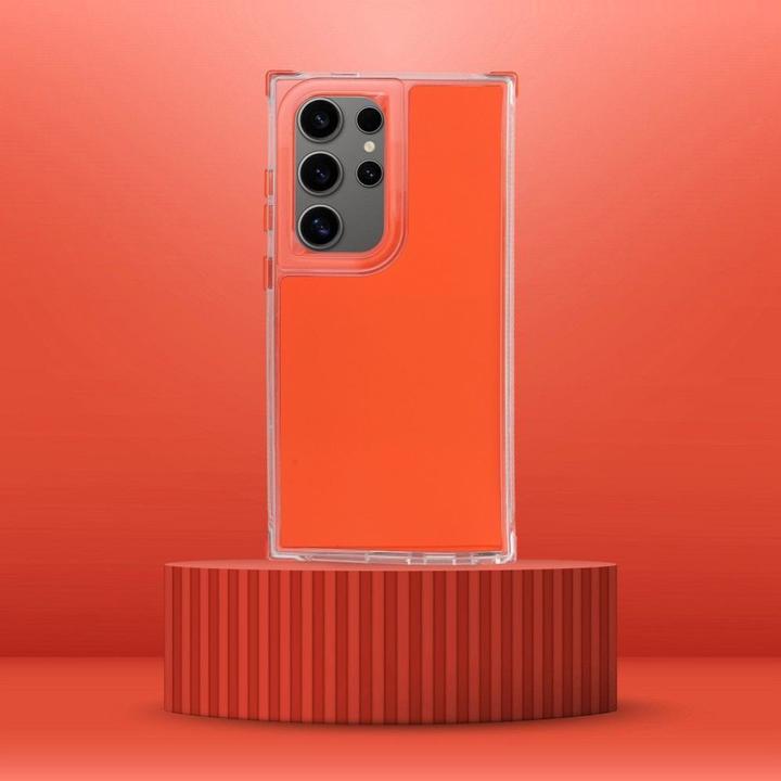 Immagine prodotto OEM LCD display! MATRIX Case for SAMSUNG A55 5G orange (Samsung Galaxy A55)