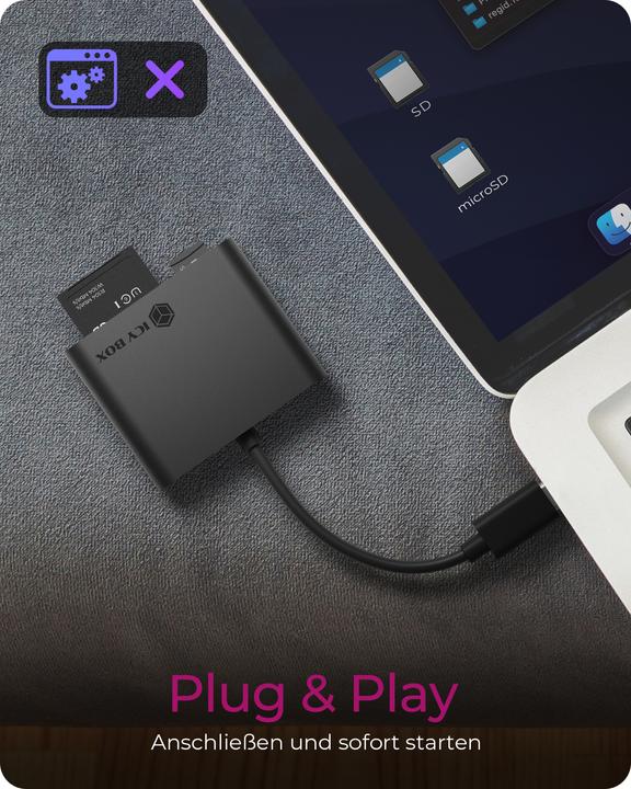 Produktbild Icy Box IB-CR301-C3 (USB-C)