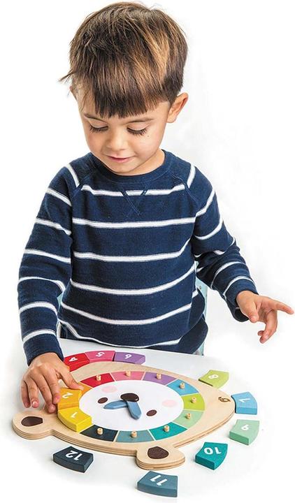 Produktbild Tender Leaf Toys Uhr (Deutsch, Englisch, Französisch, Italienisch)