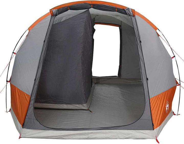 Immagine prodotto VidaXL Tenda auto 2 persone Grigio e arancione Impermeabile (12.40 kg, 2 persone)
