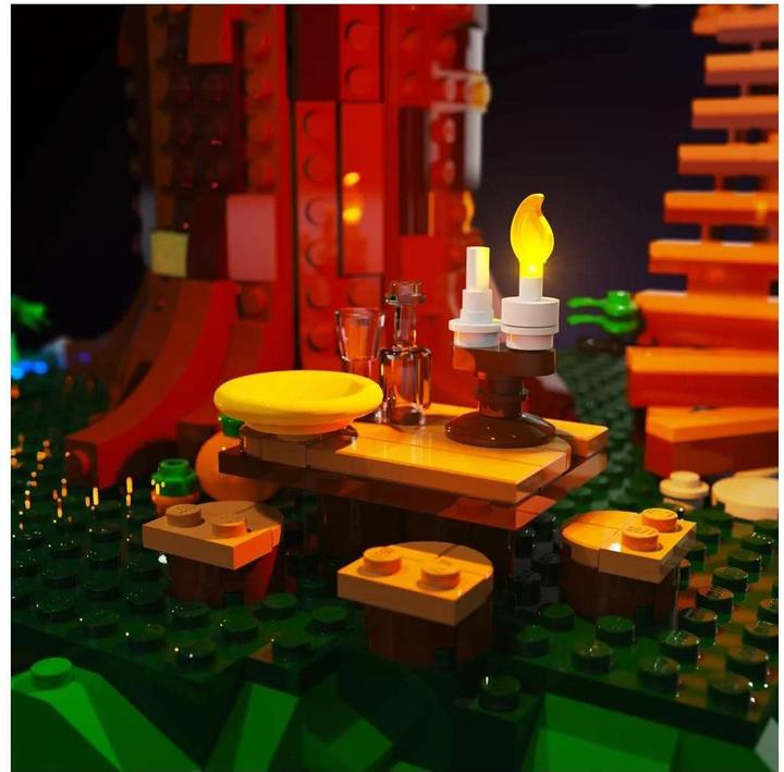 Actual product image Light my bricks LMB 2.0 LEGO® 21318# Tree Hous Light Kit